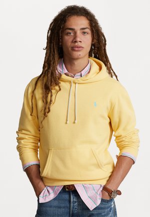THE RL FLEECE HOODIE - Džemperis ar kapuci - corn yellow