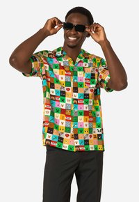 OppoSuits MINECRAFT - PIXEL PERFECT HAWAIIAN - Camisa - multi coloured