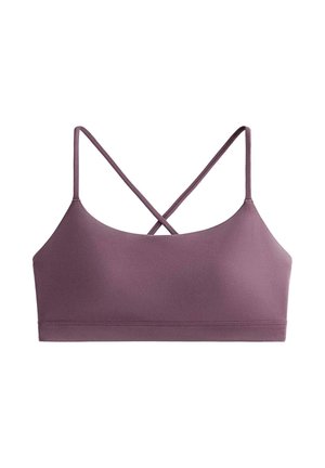OYSHO COMFORTLUX LIGHT-SUPPORT WITH CROSSOVER STRAPS - Sportski grudnjak s blagom potporom - purple
