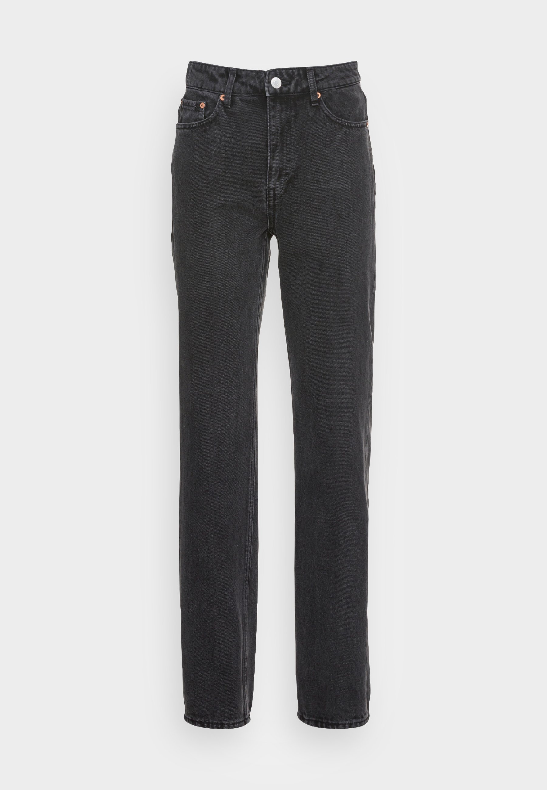 Vintage Black Straight Leg Jeans