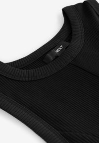 MIX SLEEVELESS RACER MIDI - Obleka iz džersija - black