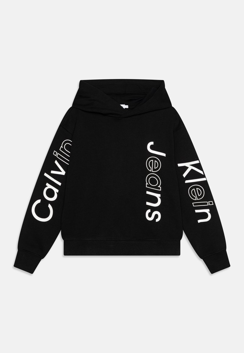 Calvin Klein Jeans - MAXI LOGO HOODIE - Kapuzenpullover - black, Vergrößern