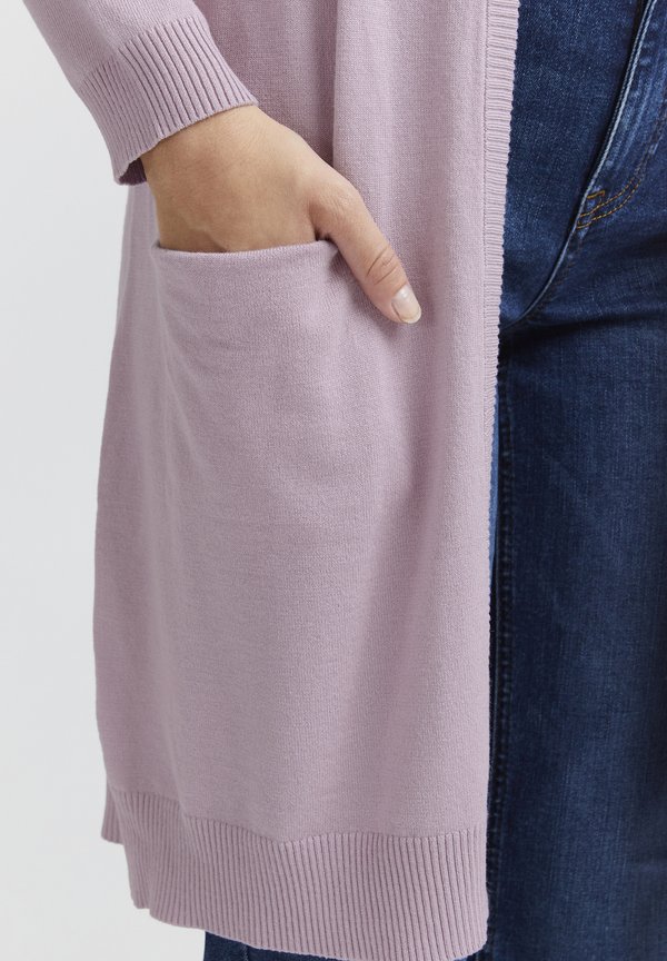 PZSARA - Cardigan - lavender frost melange4