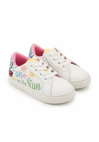 Bons Baisers Paris MINI SIMONE BARBIE FUN IN THE SUN. - Baskets basses - blanc