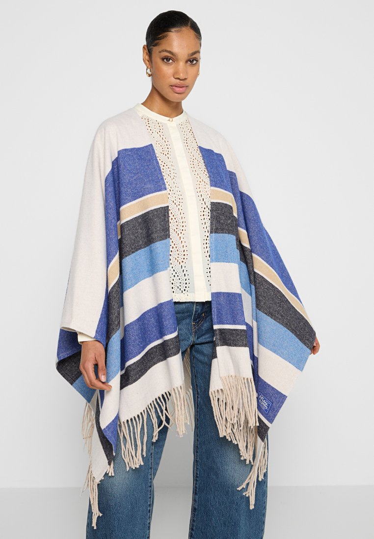 Scotch & Soda Poncho blauw