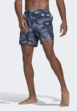 adidas Performance, SHORT-LENGTH GRAPHIC SWIM SHORTS - Pantaloncini sportivi - blue