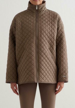QUILTED - Giacca invernale - brown
