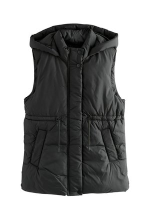 REGULAR FIT - PADDED GILET - Mellény - black