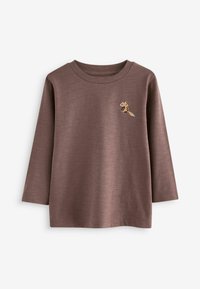 Next 4 PACK REGULAR FIT - Tops ar garām piedurknēm - grey brown woodland animal