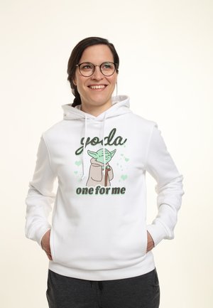 STAR WARS: CLASSIC YODA ONE CUTE - Hoodie - white