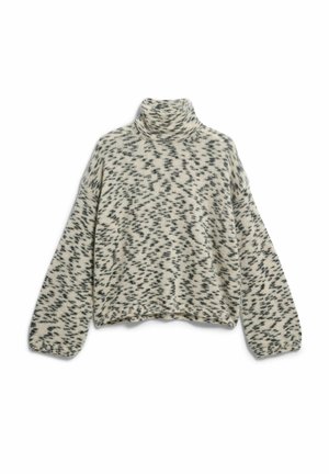 ARMEDANGELS, DOTS - Strickpullover - oatmilk-black