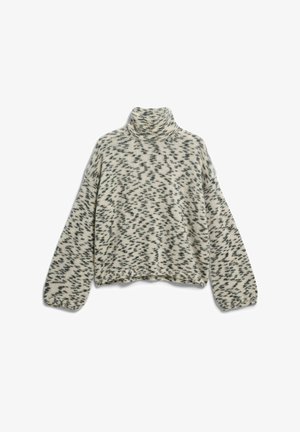 ARMEDANGELS, DOTS - Pullover - oatmilk-black