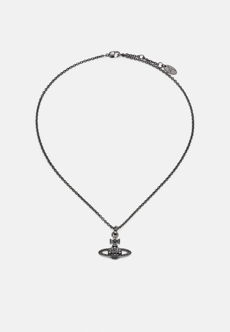 Mini bas relief pendant gunmetal Clearance