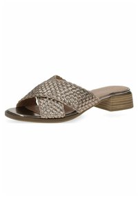 Caprice Ciabattine - taupe metallic