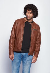 Maze Lederjacke - cognac