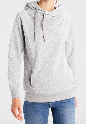 ONLY Jersey con capucha - mottled light grey