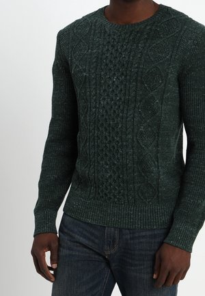 Strickpullover - green