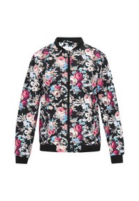 Bomberjacke - black multicolor