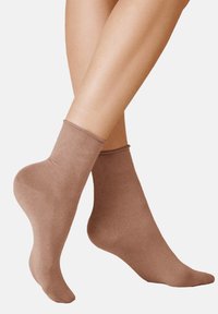 KUNERT SENSUAL - Socken - bronze