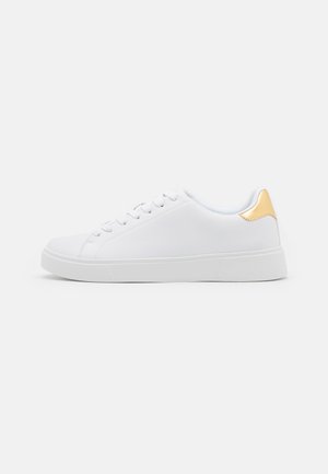 UNISEX - Sneakers basse - white/gold