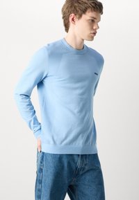 BOSS MOMENTUM LITE - Pulover - open blue