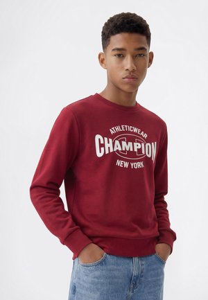Champion, STANDARD FIT - Sweatshirt - dark red