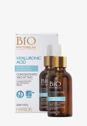 HYALURONIC ACID - VEGAN & ORGANIC CONCENTRATED ACTIVE FACIAL SER - Serum - -