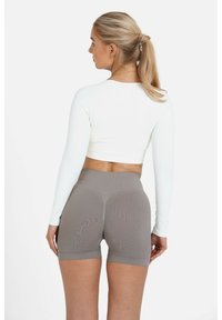 SQUATPROOF LONG SLEEVE RETAINED SEAMLESS  - Top dugih rukava - white