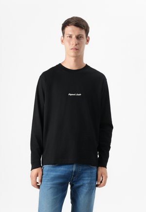 JORNORREBRO TEE CREW NECK - Long sleeved top - black