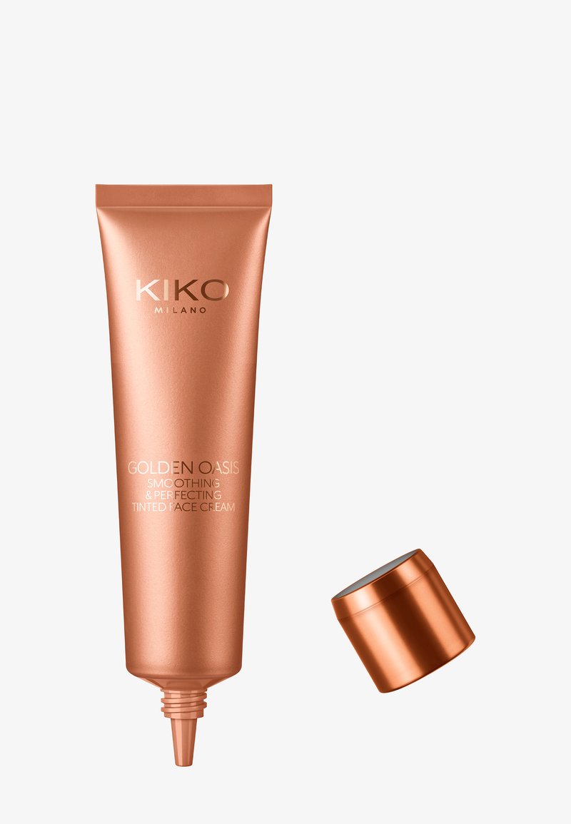 KIKO Milano - GOLDEN OASIS SMOOTHING & PERFECTING TINTED FACE CREAM - Foundation - light sand, Forstørre