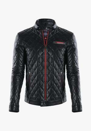 Giacca di pelle - black