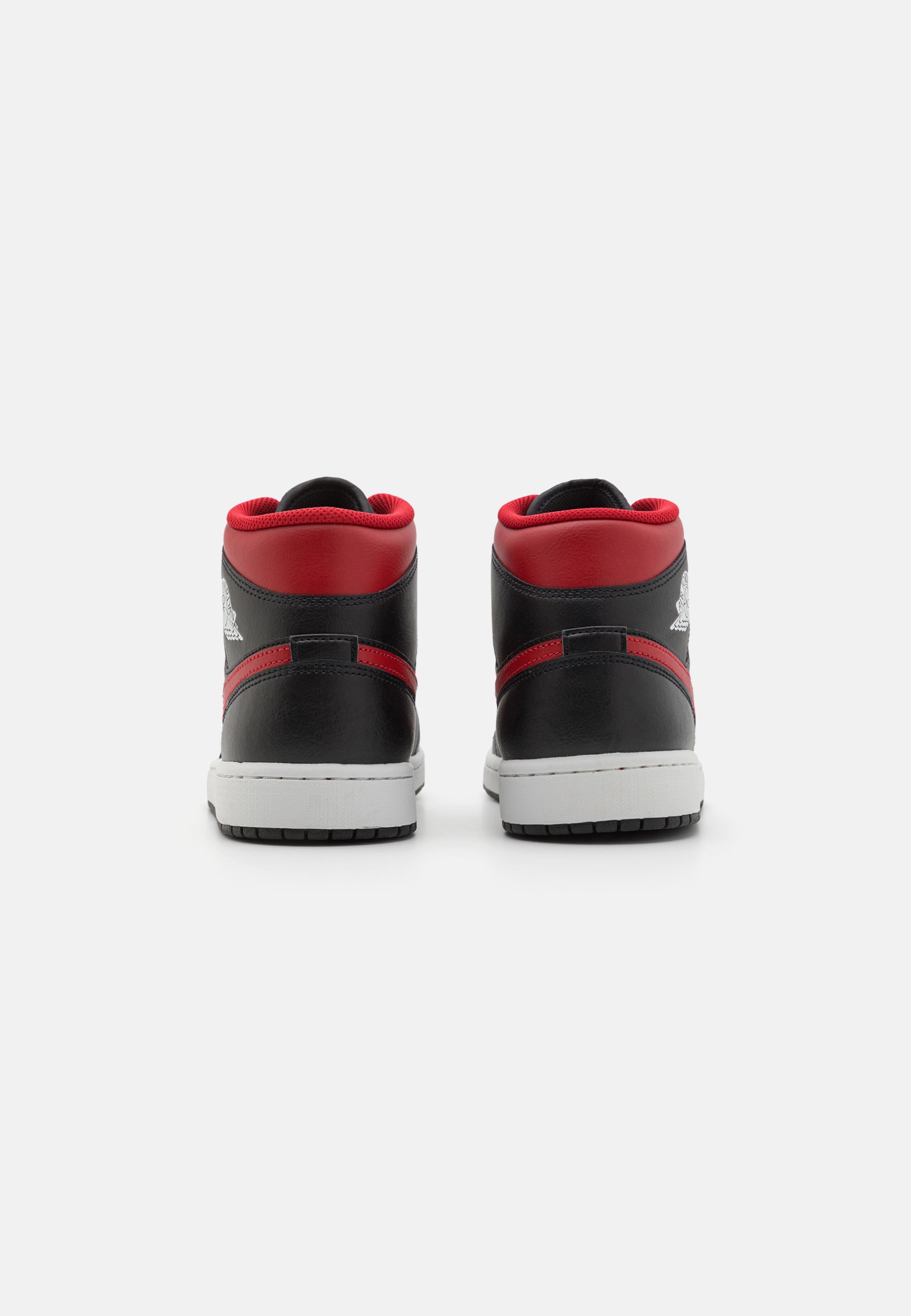 Jordan AIR JORDAN 1 MID UNISEX - Sneakers high - black/varsity red