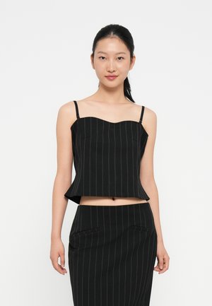 HYDRANGEA KORSAS  - Bluse - black