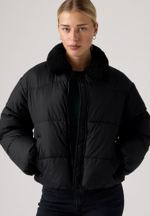 Levi's®, PALMER SHERPA PUFFER JACKET - Зимно яке - anthracite night