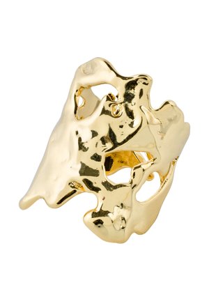 HAPPY ADJUSTABLE STATEMENT - Ring - gold plated