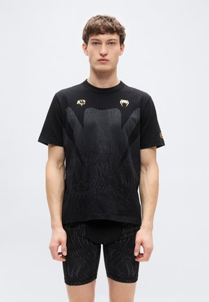 VENUM X CHIMAEV WILD BORZ  - Print T-shirt - black/grey/gold-coloured