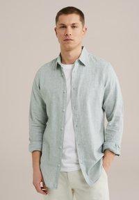 WE Fashion - THE LINEN - Pluus - light green Väikepilt 1