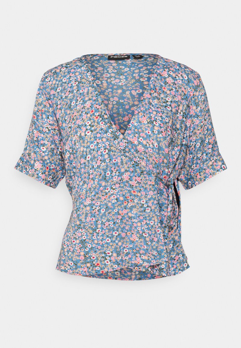 Pieces Petite Blouse blauw Pieces Petite Blouse blauw