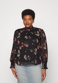 Vero Moda Curve - VMSMILLA - Blūze - Black/SALLIE Miniatūras attēls 1