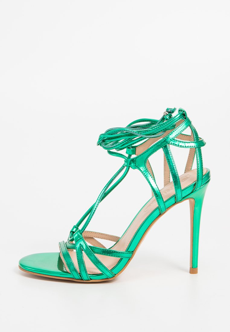 pinko Sandalen met hoge hak groen pinko Sandalen met hoge hak groen