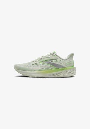 Brooks, LAUNCH 12 - Maanteejooksu jalatsid - grey paradise green chrome