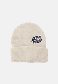 MONO LINED OVAL DOT BEANIE UNISEX - Beanie - chalk