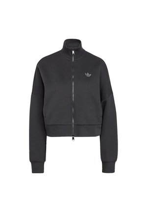 adidas Originals, SPACER TT - Sweater met rits - black/black reflective/night grey