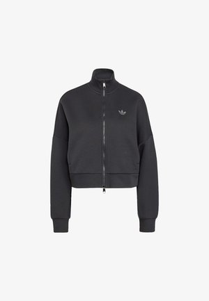 adidas Originals, SPACER TT - Sweater met rits - black/black reflective/night grey