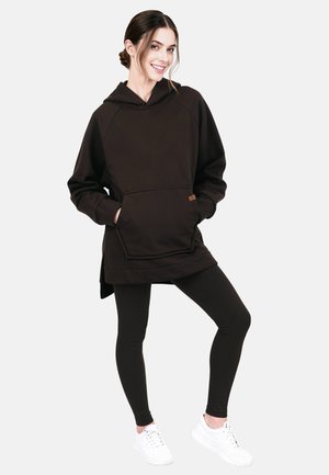 SET - Jersey con capucha - brown