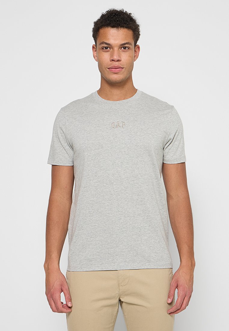 GAP T-shirt basic lichtgrijs