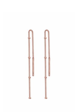 BASIC PULL THROUGH - Kõrvarõngad - rose gold-coloured