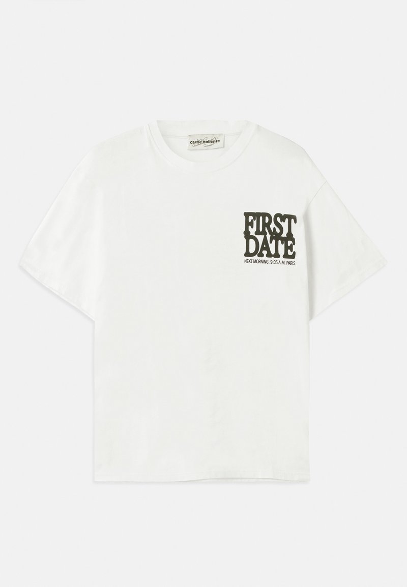 Carne Bollente T-shirt print wit