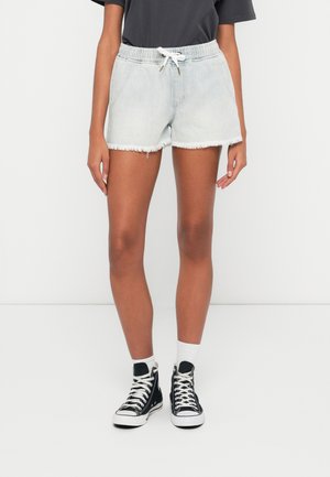 TARA - Pantaloni scurți din denim - blue ice
