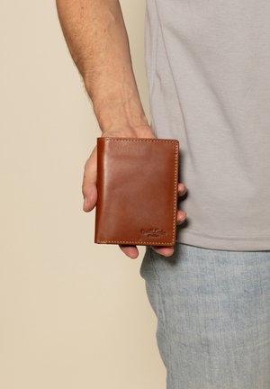 Gusti Leder MACON - Punge - dunkelbraun  ziegenleder